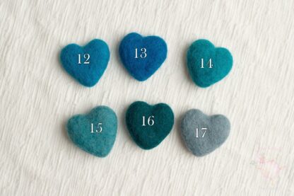 4cm Felt Hearts - 63 colours - Image 5