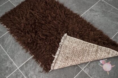 Brown Flokati 1800gsm - Image 2