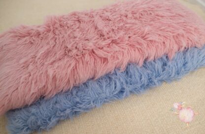 Pastel Pink Flokati 1800gsm - Image 4
