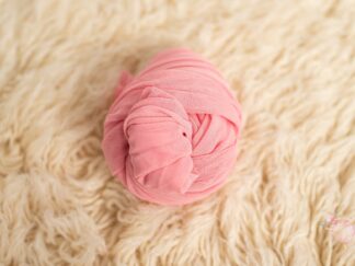 Sheer Stretch Newborn Wraps - Pink