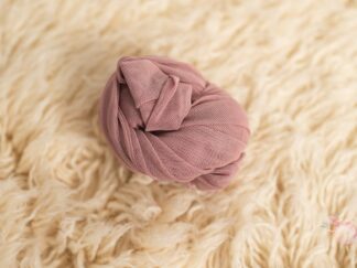 Sheer Stretch Newborn Wraps - Dusty Purple