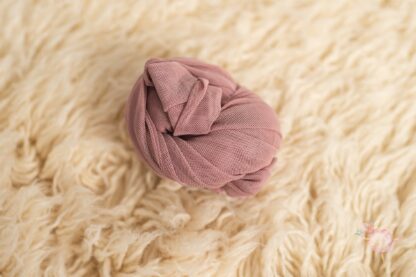 Sheer Stretch Newborn Wraps - Dusty Purple