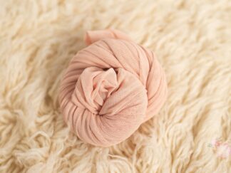 Sheer Stretch Newborn Wraps - Rose Beige