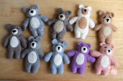 Soft Merino Teddies 8cm - Image 3