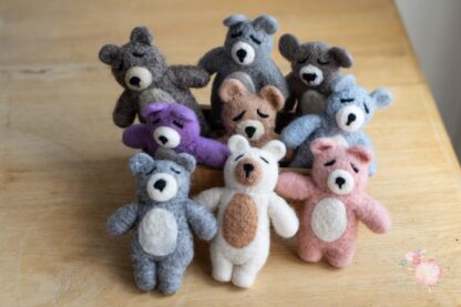 Soft Merino Teddies 8cm - Image 11