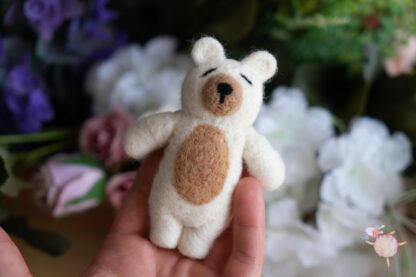 Soft Merino Teddies 8cm - Image 10