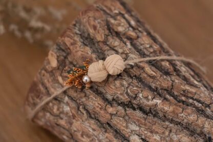 Burlap Sweet Little Tieback