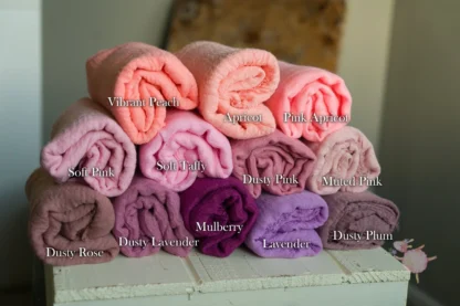 Loom Lush Scarves 190x90cm - Pinks & Purples